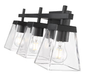 Lauren 3 Light 22" Vanity in Matte Black