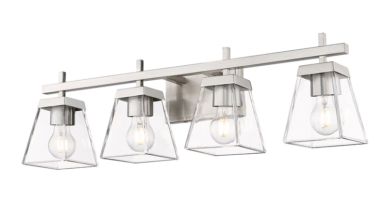 Lauren 4 Light 30.5" Vanity in Brushed Nickel