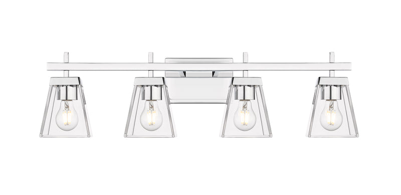Lauren 4 Light 30.5" Vanity in Chrome