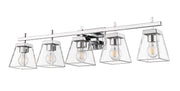 Lauren 5 Light 39" Vanity in Chrome