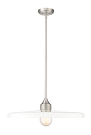 Paloma 1 Light 24" Pendant in Brushed Nickel