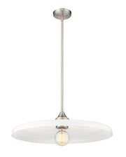 Paloma 1 Light 24" Pendant in Brushed Nickel