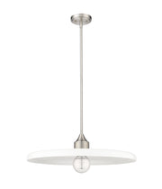 Paloma 1 Light 24" Pendant in Brushed Nickel