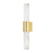 Barkley 2-Light Bath Vanity Light in Aged Brass