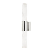 Barkley 2-Light Bath Vanity Light in Polished Nickel