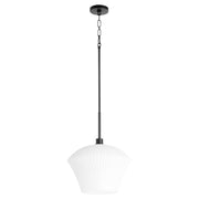 Cassini 15" Pendant in Matte Black