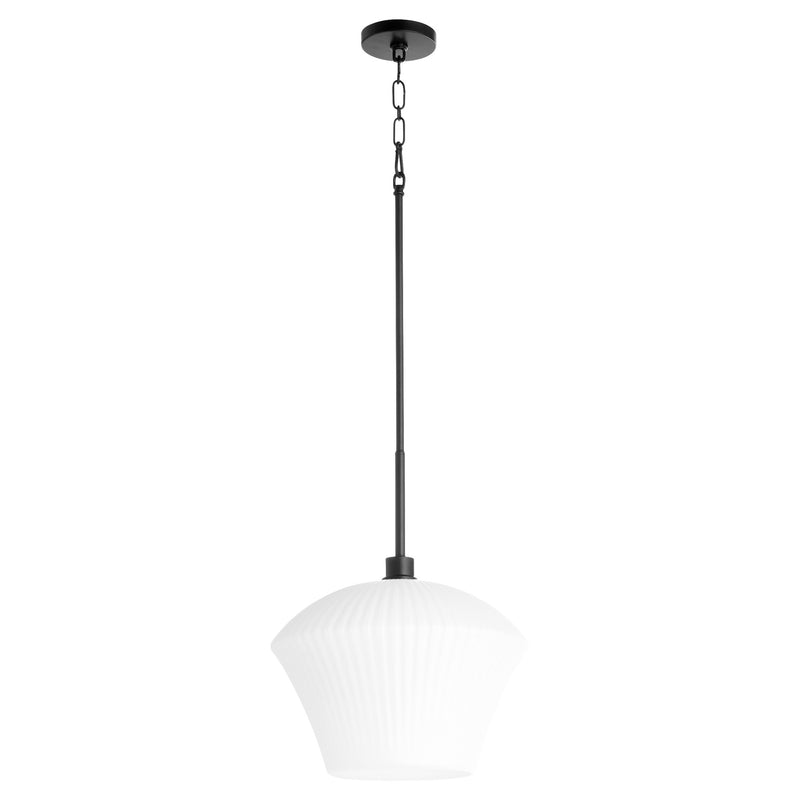 Cassini 15" Pendant in Matte Black
