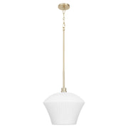 Cassini 15" Pendant in Aged Brass