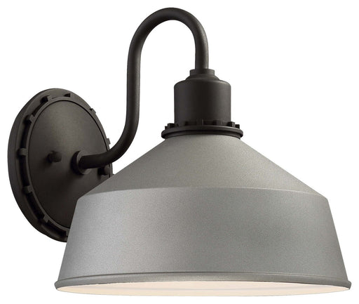 Mantiel Large Outdoor Wall Sconce in Sand Silver