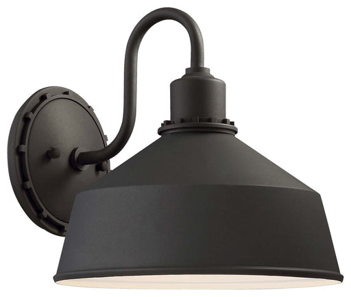 Mantiel Large Outdoor Wall Sconce in Black