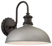 Escudilla Outdoor Wall Sconce in Sand Silver