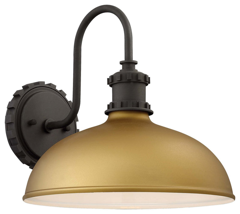 Escudilla Outdoor Wall Sconce in Painted Honey Gold