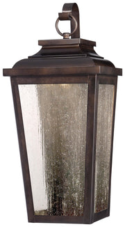 Irvington Manor 2-Light Pocket Outdoor Wall Lantern in Chelesa Bronze