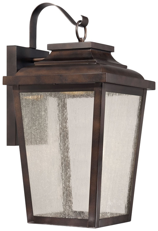 Irvington Manor 4-Light Medium Outdoor Wall Lantern in Chelesa Bronze