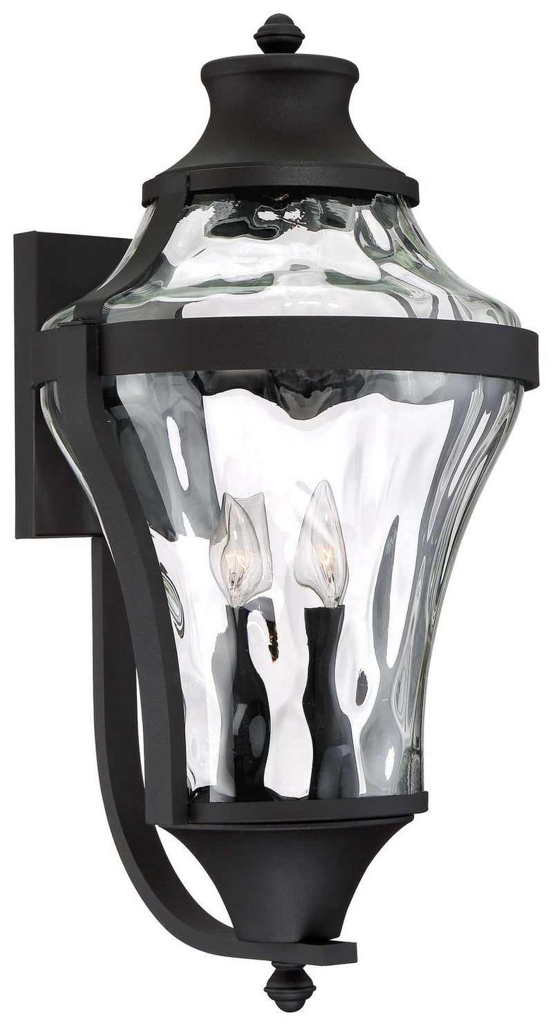 Libre 4-Light Outdoor Wall Lantern in Black