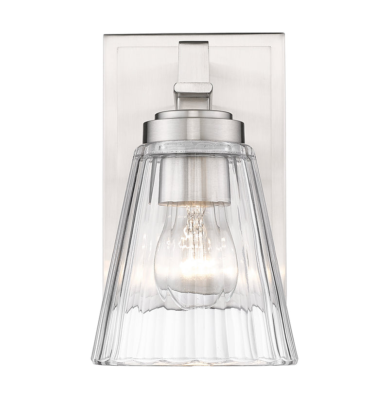 Lyna 1 Light 5" Wall Sconce in Brushed Nickel