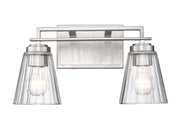 Lyna 2 Light 16" Vanity in Brushed Nickel