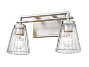Lyna 2 Light 16" Vanity in Brushed Nickel