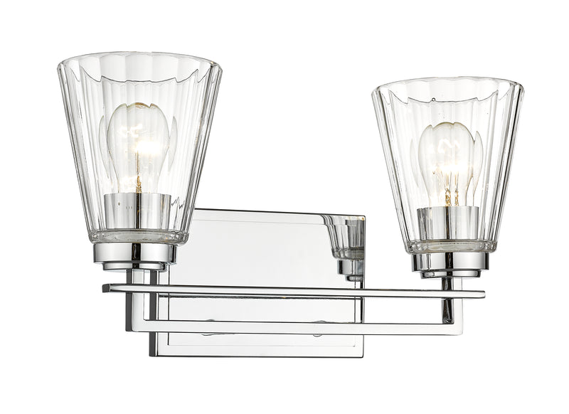Lyna 2 Light 16" Vanity in Chrome