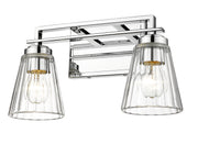 Lyna 2 Light 16" Vanity in Chrome
