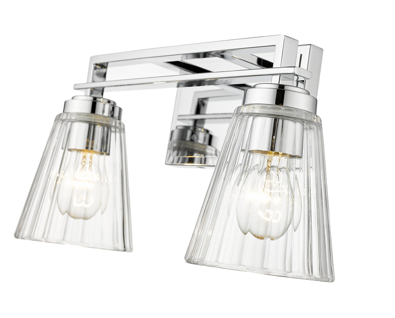 Lyna 2 Light 16" Vanity in Chrome