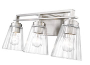Lyna 3 Light 22" Vanity in Brushed Nickel