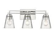Lyna 3 Light 22" Vanity in Chrome