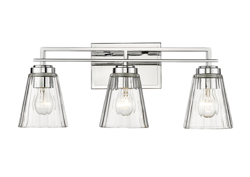 Lyna 3 Light 22" Vanity in Chrome