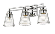 Lyna 3 Light 22" Vanity in Chrome