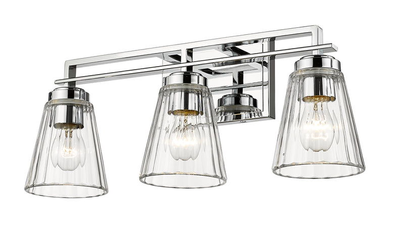 Lyna 3 Light 22" Vanity in Chrome