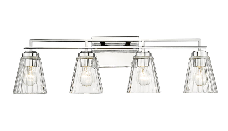 Lyna 4 Light 30.5" Vanity in Chrome