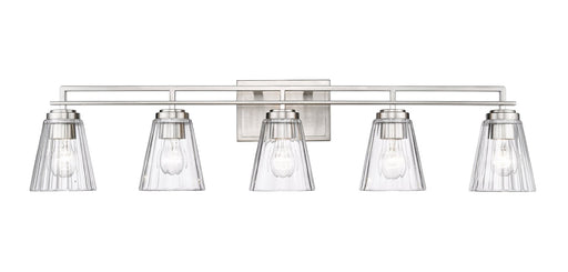 Lyna 5 Light 38.75" Vanity in Brushed Nickel