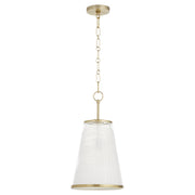 Providence 11" Pendant in Aged Brass