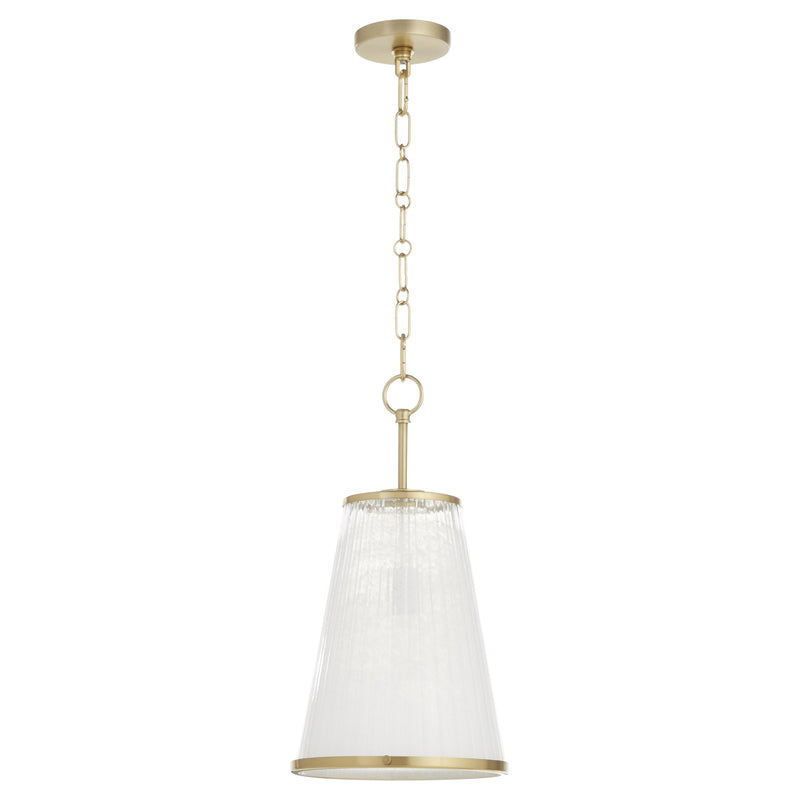 Providence 11" Pendant in Aged Brass