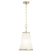 Providence 11" Pendant in Aged Brass