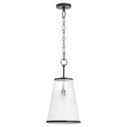 Providence 13" Pendant in Matte Black
