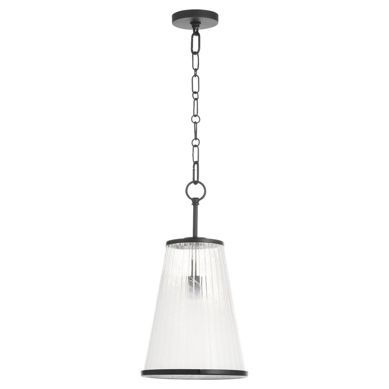 Providence 13" Pendant in Matte Black