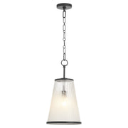 Providence 13" Pendant in Matte Black