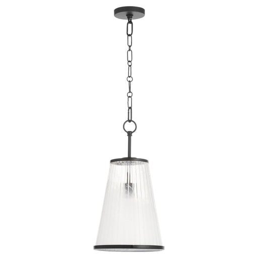 Providence 13" Pendant in Matte Black