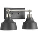 Bramlett Two Light Bath in Brushed Nickel
