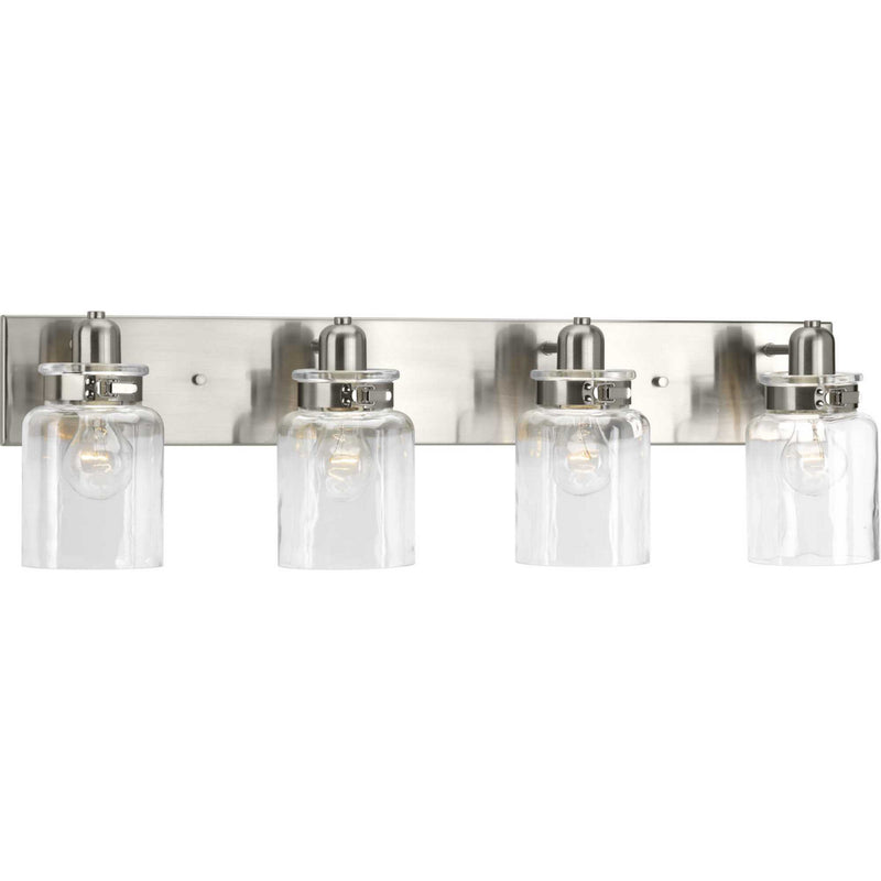 Calhoun Four Light Bath in Brushed Nickel