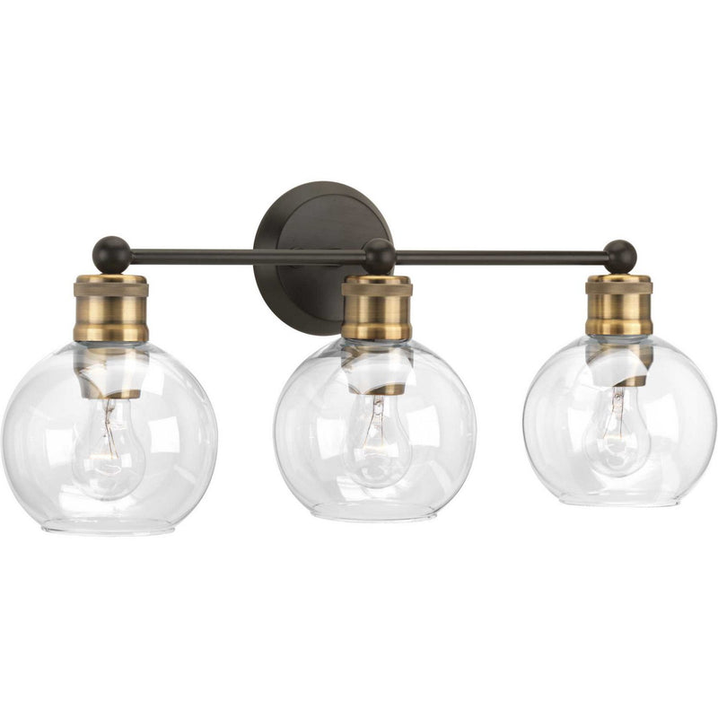 Hansford 3-Light Bath Vanity Light in Antique Bronze