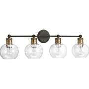 Hansford 4-Light Bath Vanity Light in Antique Bronze