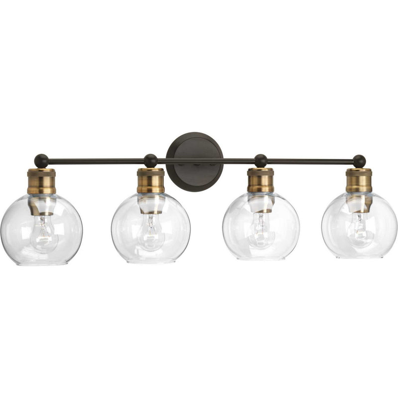 Hansford 4-Light Bath Vanity Light in Antique Bronze