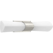 Zura 2-Light Bath Vanity Light in Brushed Nickel