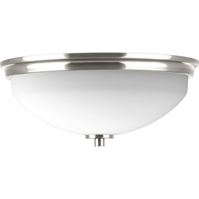Replay Two Light Flush Mount in Brushed Nickel