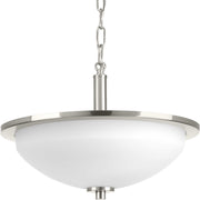 Replay 2-Light Semi-Flush Mount in Brushed Nickel