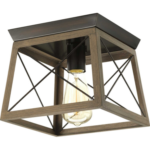 Briarwood Flush Mount in Antique Bronze