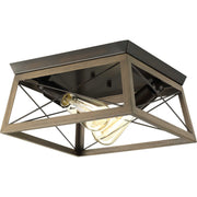 Briarwood 2-Light Flush Mount - Lamps Expo