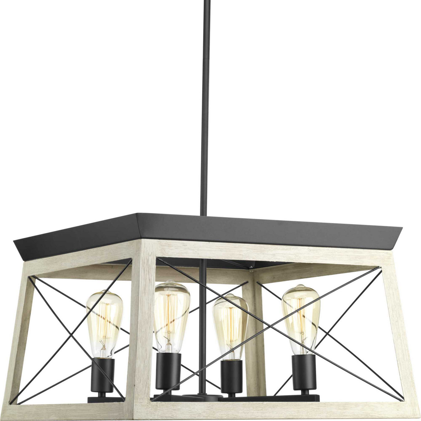Briarwood Four Light Chandelier in Graphite